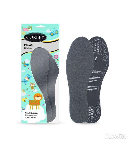 Характеристики: Тип товара - Стельки для обуви; Торговая марка - CORBBY; Мо Характеристики: Тип товара - Стельки для обуви; Торговая марка - CORBBY; Мо