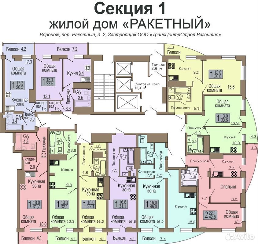 Авито купить квартиру воронеж коминтерновский
