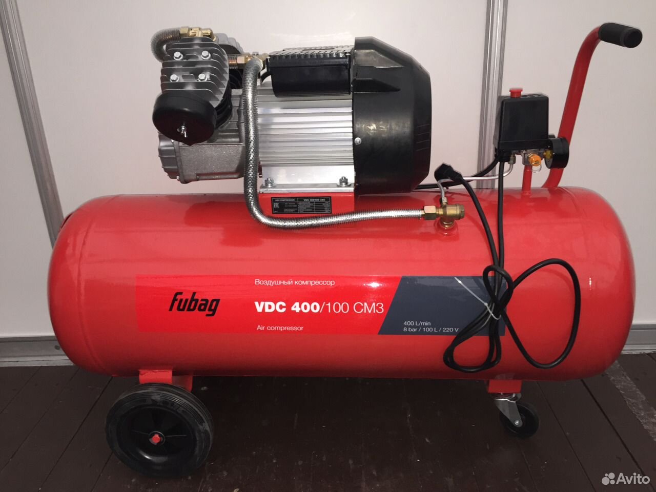 Fubag vdc 400 100. Fubag VDC 400/100 cm3 (29838185). Fubag VDC 400/100 cm3. Компрессор масляный Fubag VDС 400/100 cm3, 100 л, 2.2 КВТ. VDC 400/100 cm3.