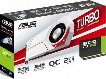 Видеокарта Asus GeForce GTX 960 turbo
