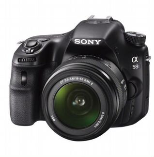 Фотоаппарат зеркальный Sony Alpha SLT-A58