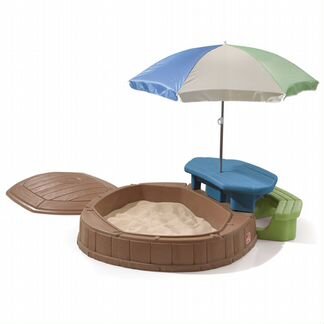 Песочница (или бассейн) со столиком step2