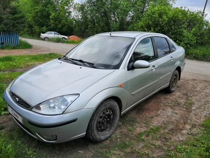 Ford Focus 1.8 МТ, 2002, седан