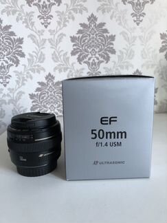 Объектив EF 50 mm f/1.4 USM