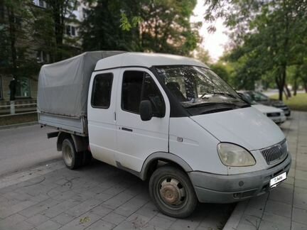 ГАЗ ГАЗель 33023 2.5 МТ, 2004, фургон