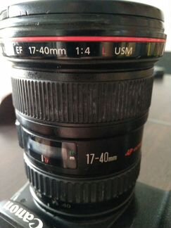 Объектив Canon EF 17-40mm F/4L USM