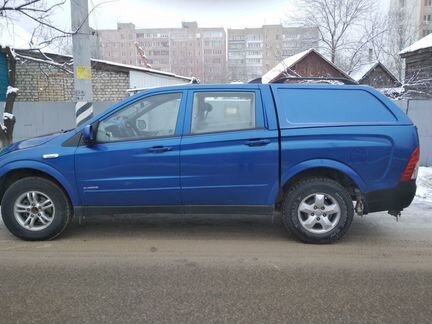 SsangYong Actyon Sports 2.0 МТ, 2008, 200 000 км