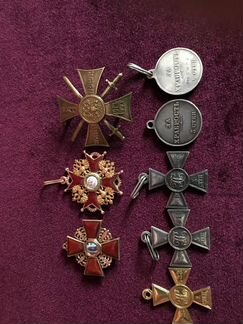 Ордена, медали, кресты