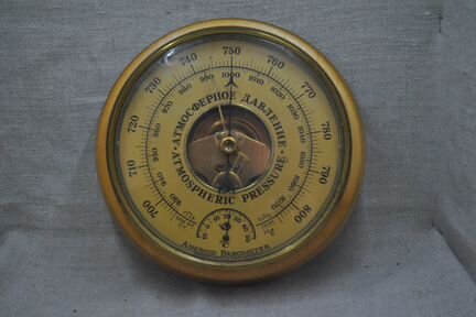 Барометр Анероид с термометром