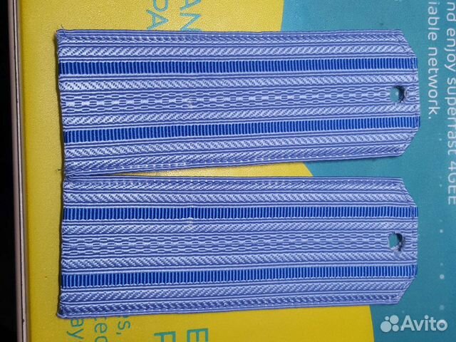 Погоны на голубую рубашку ст.оф.состава