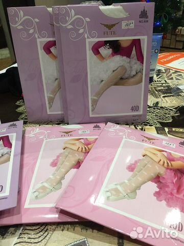 Колготки белые на рост 116-132