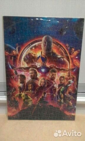 Картина из пазлов Marvel
