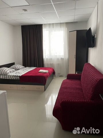 

Квартира-студия, 23 м², 2 кровати