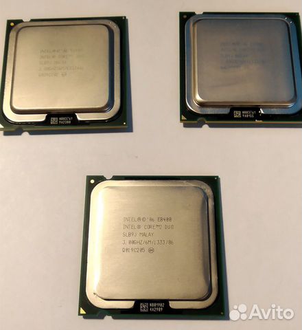 Процессоры Intel Core 2 Duo