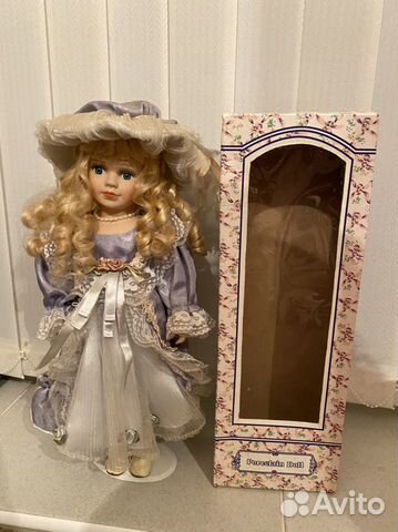 Кукла фарфоровая большая