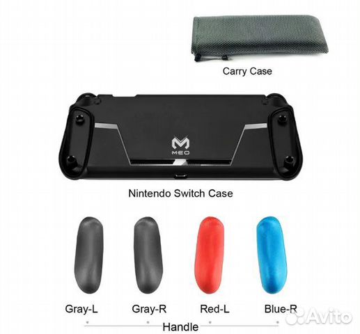 Новые чехлы на nintendo switch GripCase MEO