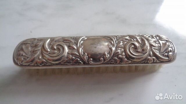 Щётка в отл. состоянии. Серебро. Старая Англия