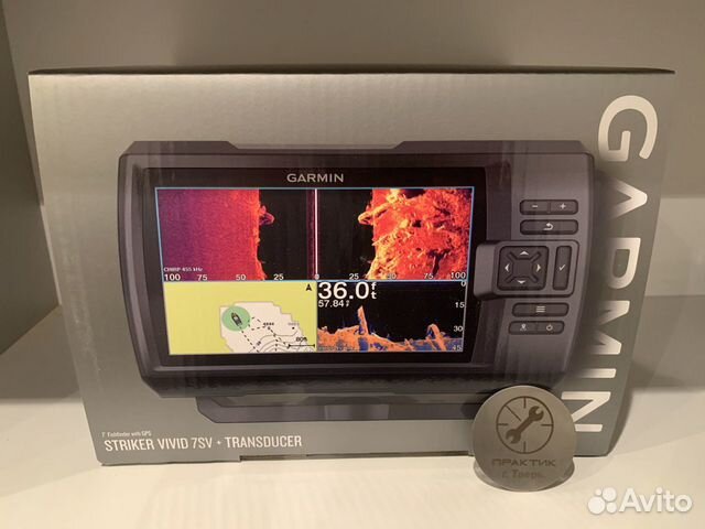 Эхолот Garmin striker vivid 7sv plus