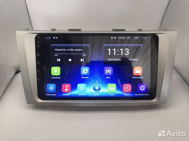Штатная магнитола Toyota Camry 6-11 Android 1+16