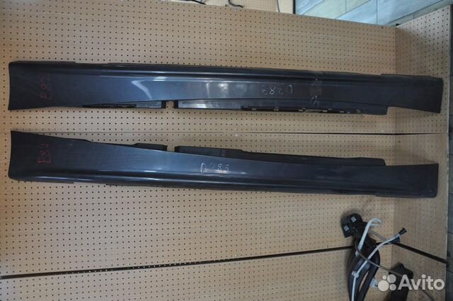 Накладка на порог BMW 1 series E87