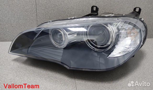 Лот X100 Фара ксеноновая левая BMW X5 E70