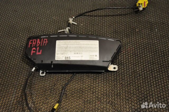 Подушка безопасности сиденья skoda fabia 5J2
