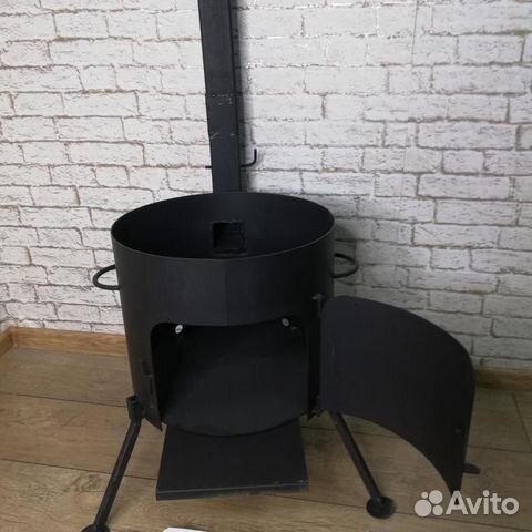 Печь с трубой для казана 22л в Чите