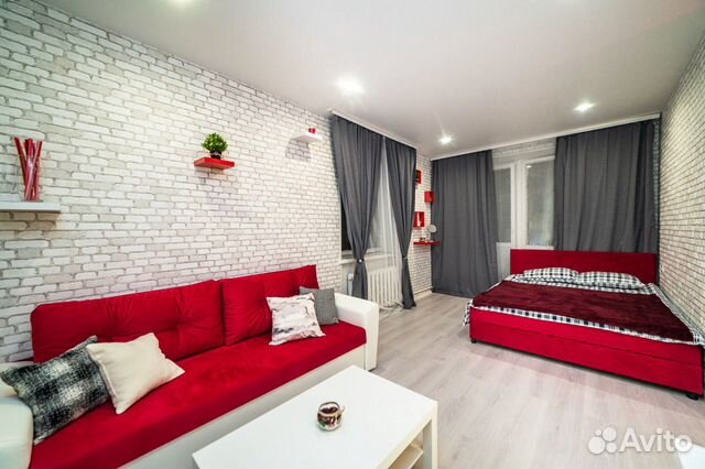 

1-к. квартира, 33 м², 2 кровати