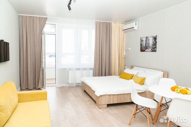 

Квартира-студия, 36 м², 2 кровати