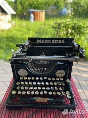 Печатная машинка mercedes