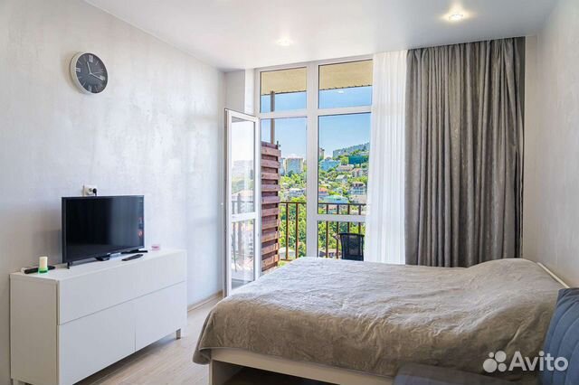 

Квартира-студия, 27 м², 2 кровати