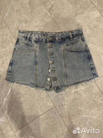 Юбка - шорты джинсовые