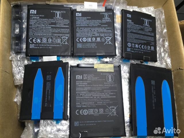 Аккумуляторы для Xiaomi