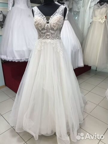 Свадебное платье р. 44-46