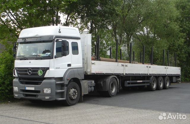 Аренда Фура 20т Длинномер Услуги Шаланда Панель