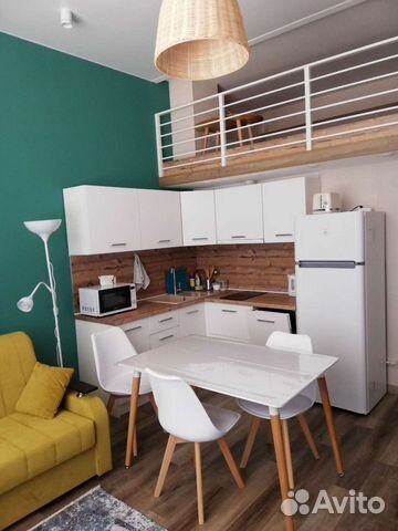

Квартира-студия, 34 м², 2 кровати
