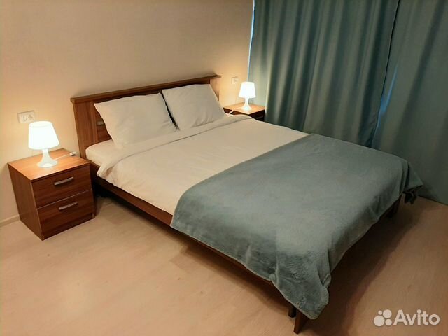 

1-к. квартира, 42 м², 2 кровати