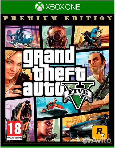 GTA 5 Premium Edition + Great Shark Card Xbox ключ
