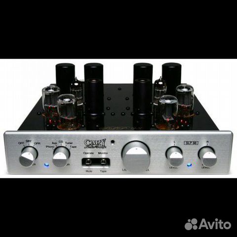 Ламповый предусилитель Cary Audio SLP 98P silver