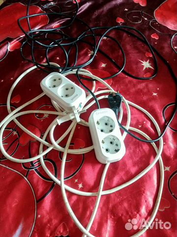 Удлинители. кабель.тройник.переходник