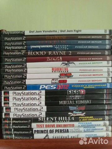 Игры PlayStation 2
