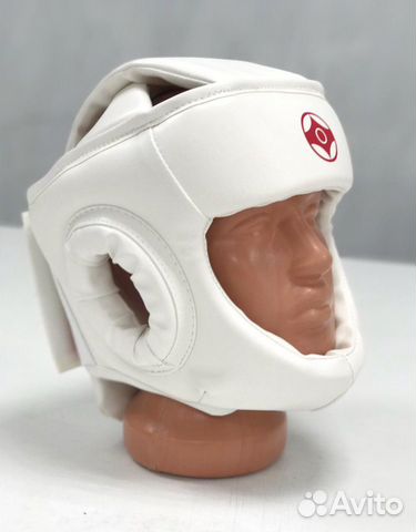 Шлем карате с закрытым подбородком