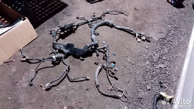 Проводка двигателя 2UZ-FE Toyota Land Cruiser 100