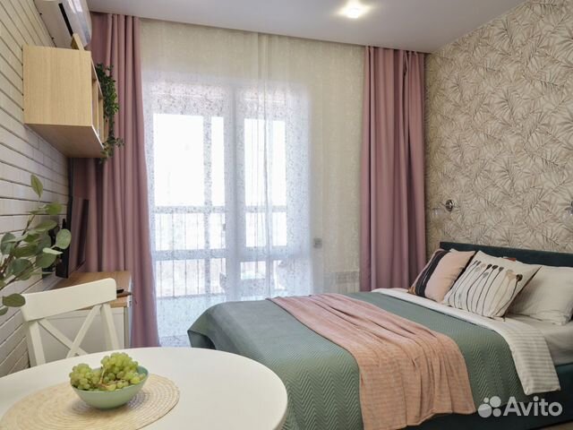

Квартира-студия, 25 м², 1 кровать
