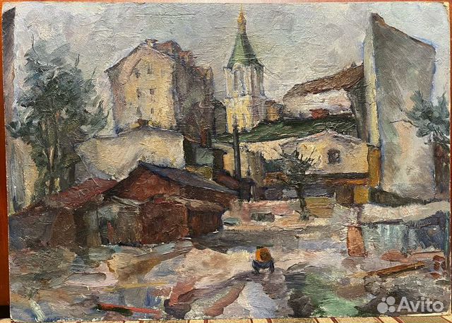 Абрамов РФ Голубая весна (обыденский переулок)