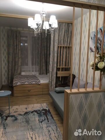 

Квартира-студия, 27 м², 2 кровати