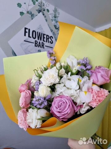 Живые цветы букеты