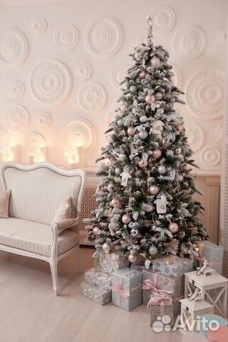 Искусственная елка Эверест заснеженная 213 см