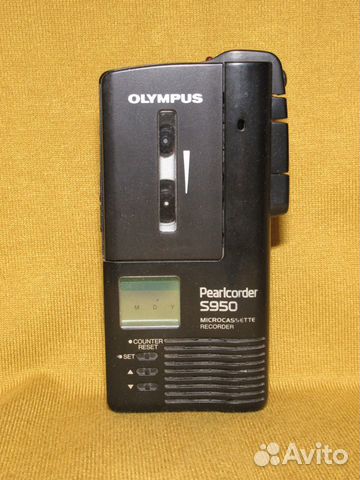 Диктофон Olympus кассетный Полностью рабочий