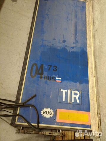 Ворота на полуприцеп